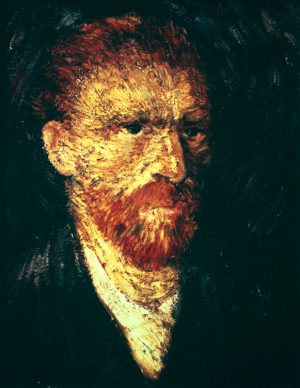 Vincent van Gogh “Selbstbildnis”. 46 x 38 cm