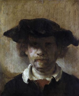 Rembrandt “Rembrandt Selbstbildnis“ 21.3 x 25.7 cm