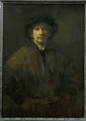 Rembrandt “Rembrandt Selbstbildnis“ 81 x 113 cm