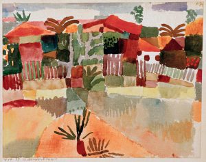Paul Klee „St. Germain bei Tunis“ 24 x 19 cm