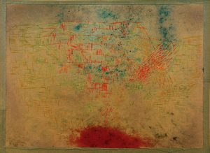 Paul Klee „Südliche Küste“ 37 x 27 cm
