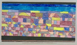 Paul Klee „Südliche Siedelung“ 25 x 23 cm