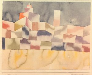 Paul Klee „Architektur im Orient“ 32 x 25 cm