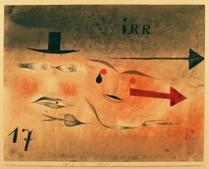 Paul Klee „Siebzehn, irr“ 29 x 22 cm