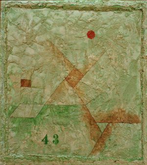 Paul Klee „43“ 33 x 36 cm