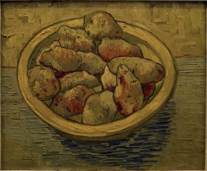 Vincent van Gogh “Stilleben mit Kartoffeln in gelber Schuessel” 39 x 47 cm