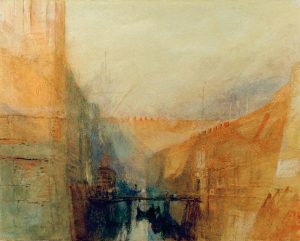 William Turner „Venedig, Das Arsenal“ 24 x 31 cm