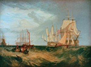 William Turner „Spithead, Die Crew lichtet Anker“ 171 x 234 cm