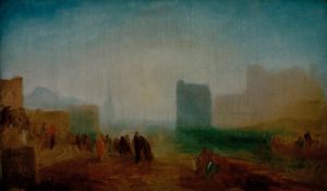 William Turner „Klassische Hafenszene“ 60 x 102 cm