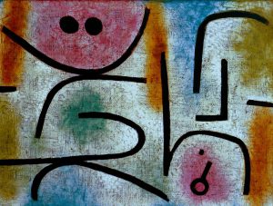 Paul Klee „Zerbrochener Schlüssel“ 66 x 50 cm
