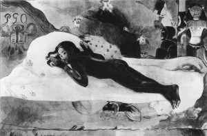 Paul Gauguin „Manao Tupapau“  27 x 18 cm