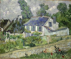 Vincent van Gogh “Haeuser in Auvers”, 60,6 x 73 cm