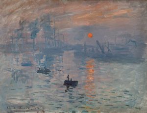 Claude Monet „Sonnenaufgang“ 63 x 48 cm