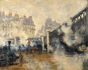 Claude Monet „Le Pont de l’Europe“ 81 x 64 cm