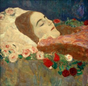 Gustav Klimt „Ria Munk auf dem Totenbett“ 51 x 50 cm