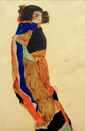 Egon Schiele „Moa“ 32 x 48 cm