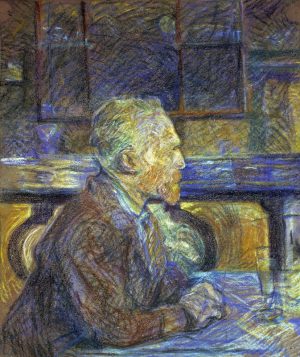 Vincent van Gogh “Bildnis Vincent van Gogh”. 57 x 46,5 cm