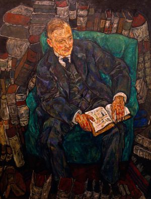 Egon Schiele „Hugo Koller“ 110 x 140 cm