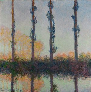 Claude Monet „Die vier Pappeln“ 81 x 82 cm