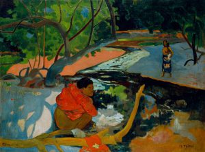 Paul Gauguin „Der Morgen (Te poi poi)“  92 x 68 cm