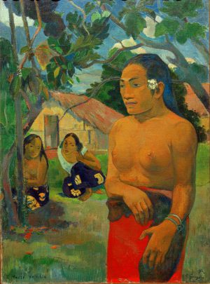 Paul Gauguin „Wohin gehst du“  69 x 96 cm