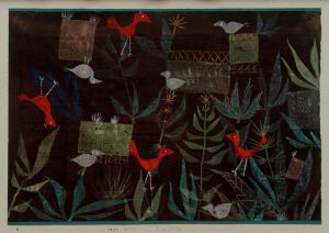 Paul Klee „Vogelgarten“ 39 x 27 cm