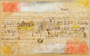 Paul Klee „VAST (Rosenhafen)“ 59 x 36 cm