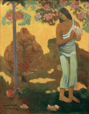 Paul Gauguin „Marienmonat Mai“  72 x 94 cm