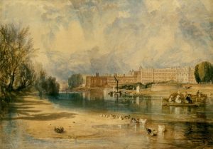 William Turner „Hampton Court Palace“ 29 x 41 cm