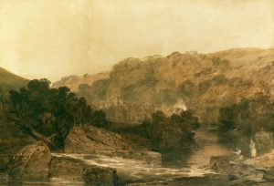 William Turner „Brinkburn Priory“ 64 x 93 cm