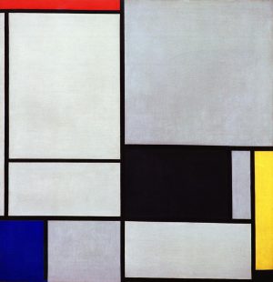 Piet Mondrian „Komposition“ 99 x 103 cm