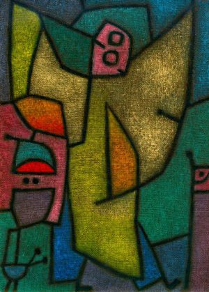 Paul Klee „Angelus Militans“ 51 x 71 cm