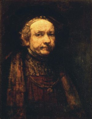 Rembrandt “Autoportrait“ 61 x 85 cm