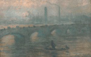 Claude Monet „Die Themsebrücke in London“ 100 x 65 cm