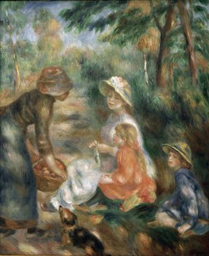 Auguste Renoir „Apfelverkäuferin“ 54 x 65 cm