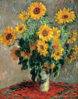 Claude Monet „Sonnenblumenstrauß“ 81 x 101 cm