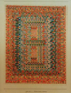 Paul Klee „Portal einer Moschee“ 20 x 38 cm