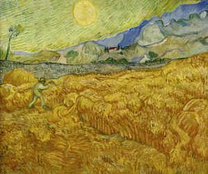 Vincent van Gogh “Die Ernte”, 59,5 x 72,5 cm