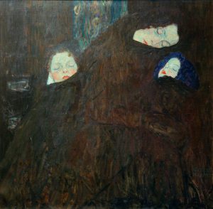 Gustav Klimt „Mutter mit Kindern“ 90 x 90 cm