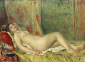 Auguste Renoir „Ruhender Akt“ 63 x 46 cm
