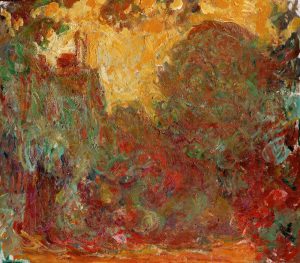 Claude Monet „Das Haus des Künstlers“ 90 x 80 cm