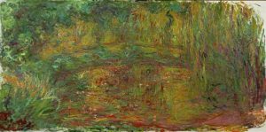 Claude Monet „Die japanische Brücke“ 200 x 100 cm
