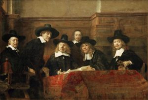 Rembrandt “Die Staalmeesters“ 279 x 191.5 cm