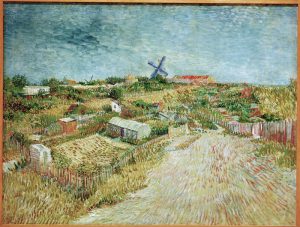Vincent van Gogh “Gemuesegaerten an der Butte Montmartre”, 96 x 120 cm