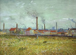 Vincent van Gogh “Fabriken in Asnières 54 x 72 cm