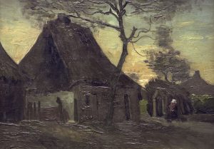 Vincent van Gogh “Boerenhuis 32 x 46 cm