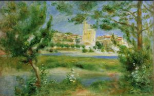 Auguste Renoir „Villeneuve les Avignon“ 53 x 33 cm