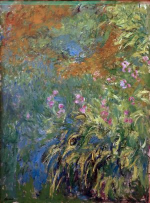 Claude Monet „Iris am Teich“ 150 x 200 cm