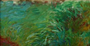 Claude Monet „Wasserpflanzen“ 109 x 56 cm
