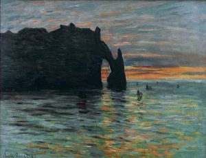 Claude Monet „Sonnenuntergang“ 73 x 60 cm